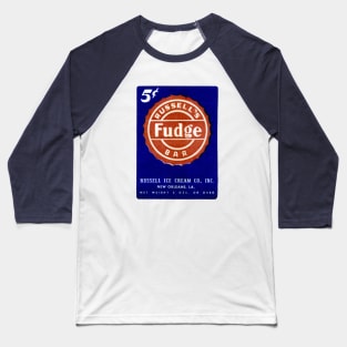 1950s Five Cent Fudge Bar Baseball T-Shirt